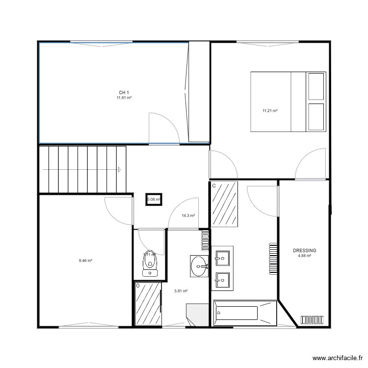 THENARD ETAGE PROJET 6. Plan de THENARD ETAGE PROJET 6. Plan de
