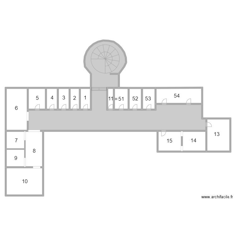 plan cadast villa st henri. Plan de 23 pièces et 1018 m2