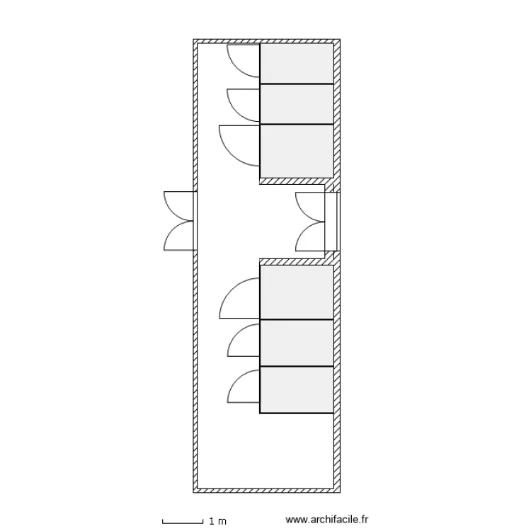 SANITAIRE PUBLIC : SITUATION AVANT TRAVAUX. Plan de SANITAIRE PUBLIC : SITUATION AVANT TRAVAUX. Plan de
