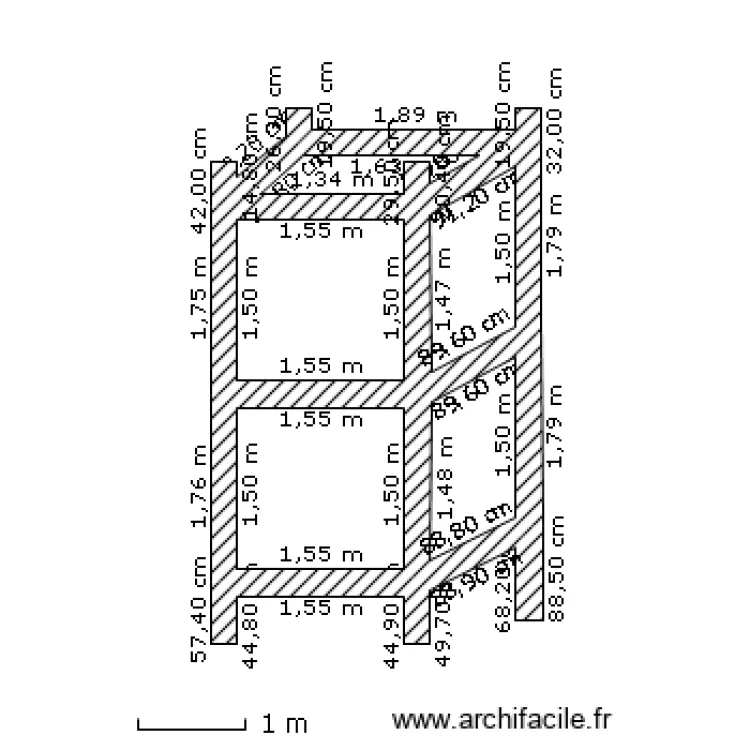 Rack Rangement Division SIDA. Plan de 