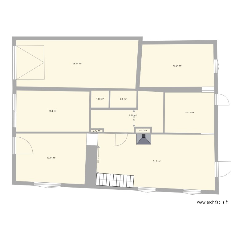 PROJET RDC 3. Plan de 0 pièce et 0 m2