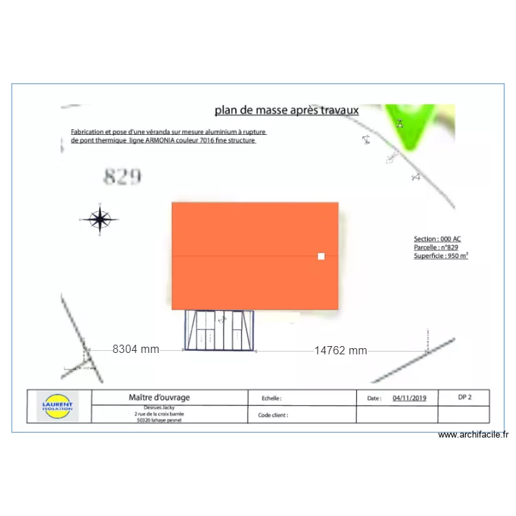 plans de masse 1. Plan de 