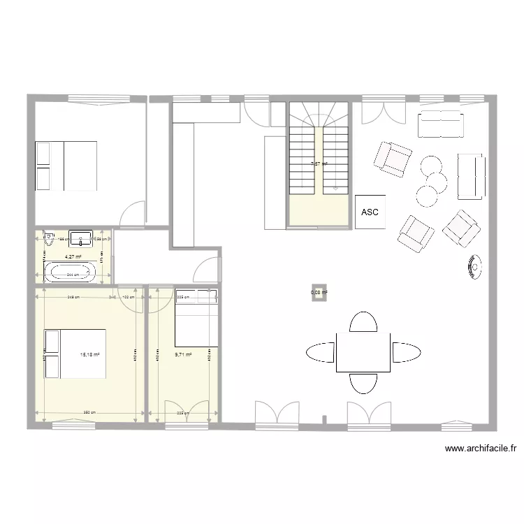 etage ier jet A. Plan de etage ier jet A. Plan de