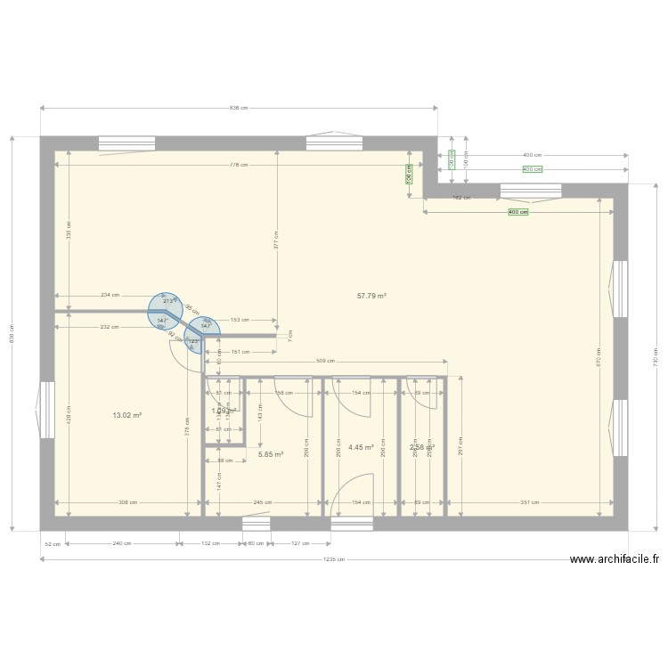 Maison avec chambre. Plan de 0 pièce et 0 m2