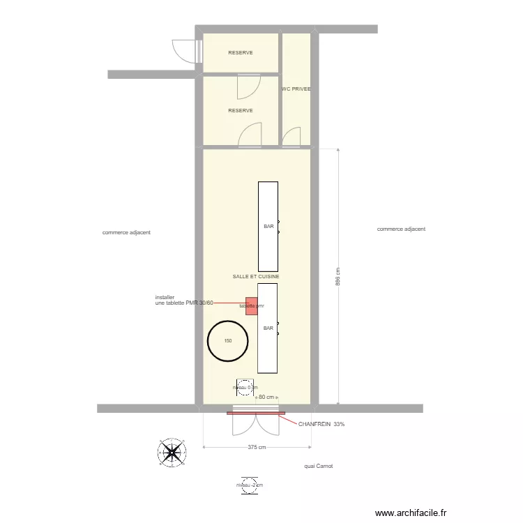 TATI BICHON. Plan de 0 pièce et 0 m2