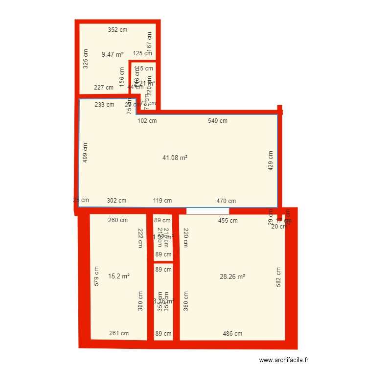 bi6534. Plan de 0 pièce et 0 m2