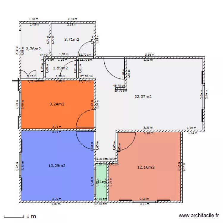Maison couleur1. Plan de Maison couleur1. Plan de