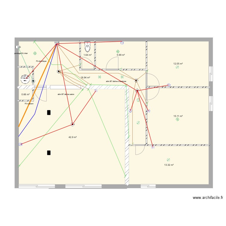 elle hana. Plan de 0 pièce et 0 m2