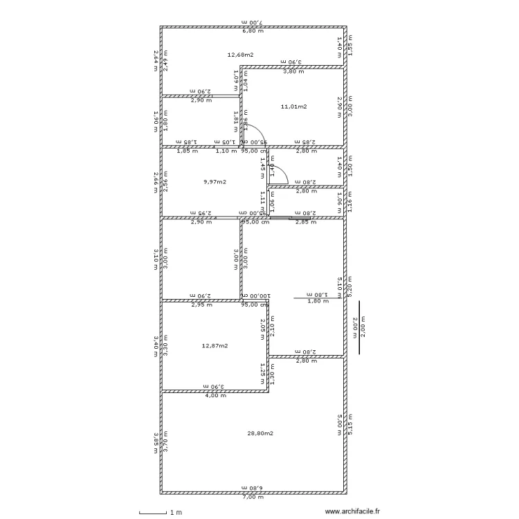 casa cond . Plan de casa cond . Plan de