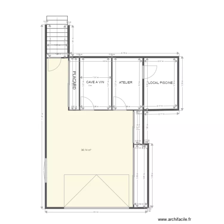 DRAGUIGNAN SOUS SOL. Plan de DRAGUIGNAN SOUS SOL. Plan de