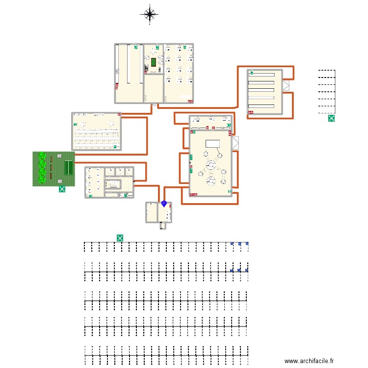 Plan sécurité. Plan de 0 pièce et 0 m2