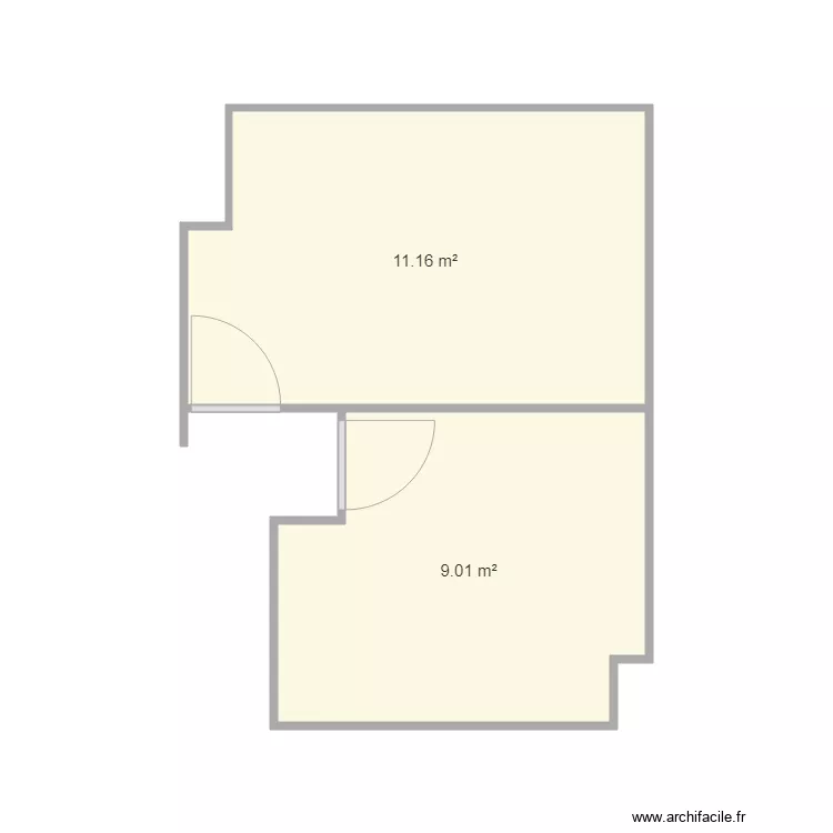 plan amenagement melody chambre et bureau. Plan de 