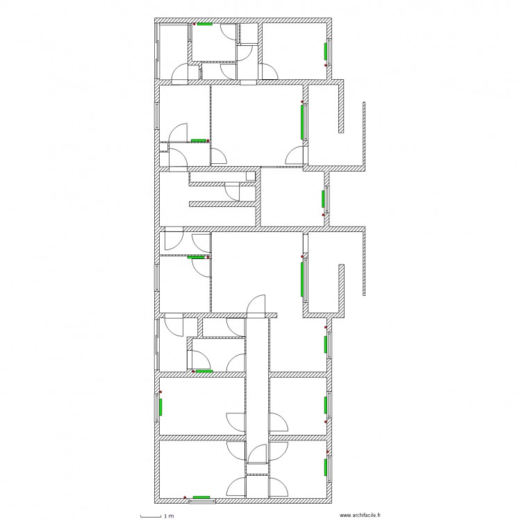 Plan  3 ème étage du T3 et T6 14 Nov  2012 pour devis. Plan de 0 pièce et 0 m2