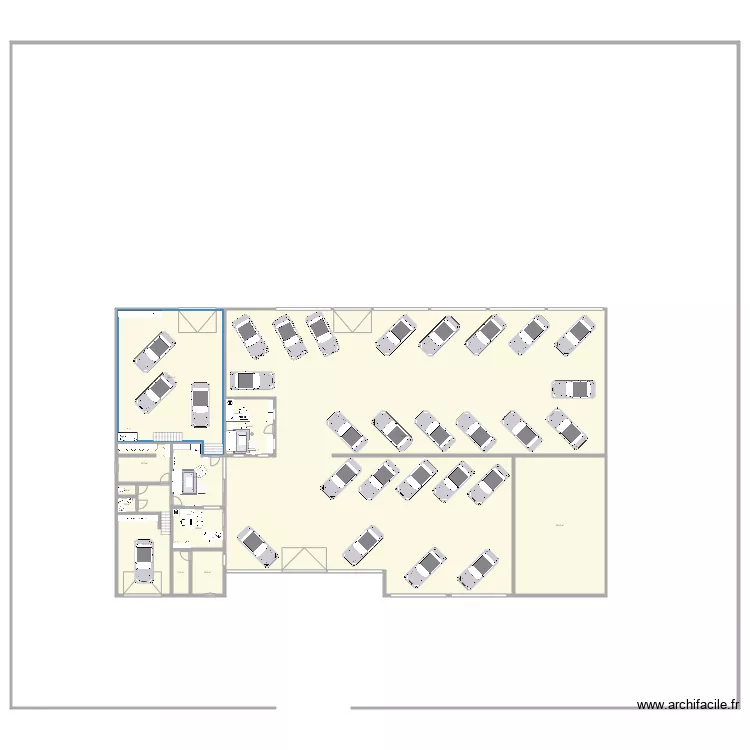 FAST CLUB BJ. Plan de 