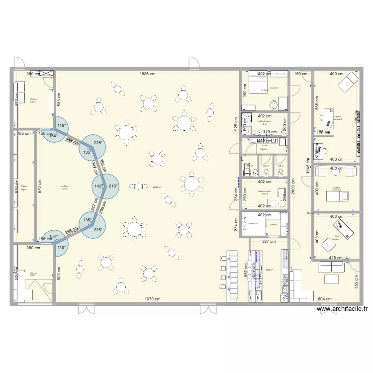 projet salle . Plan de 