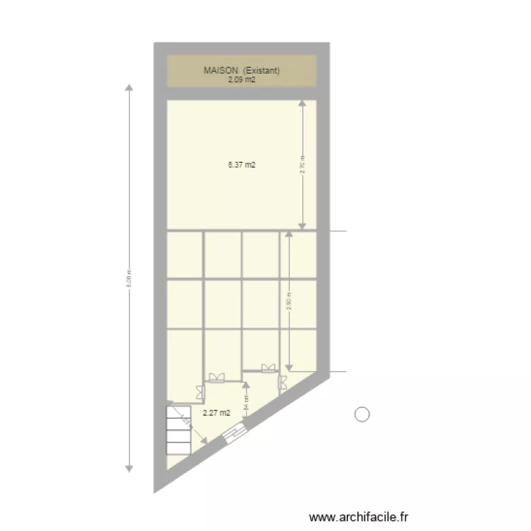 CHAILLY DIVISION pav&eacute; Impl2. Plan de 