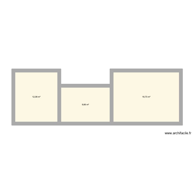 S&eacute;jour. Plan de 0 pièce et 0 m2