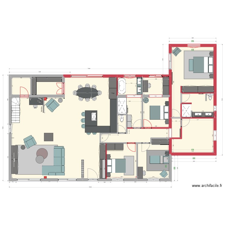 Plan 2. Plan de 0 pièce et 0 m2