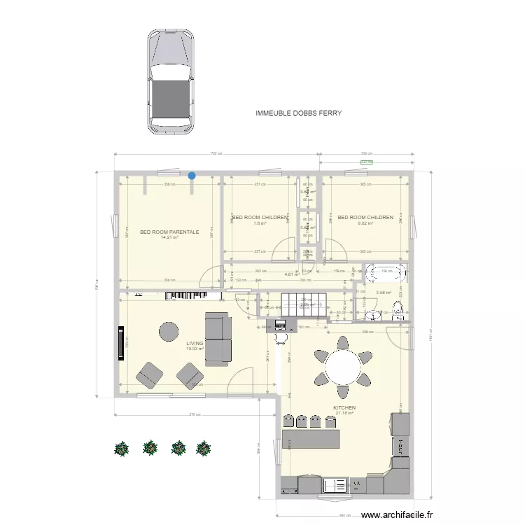 RDC KIKA 2. Plan de 