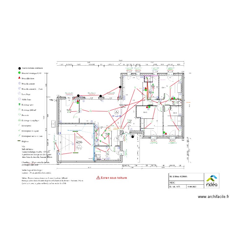 AGNAN. Plan de 0 pièce et 0 m2