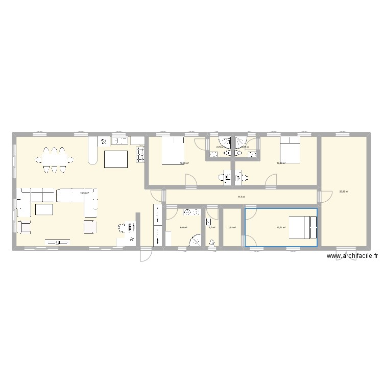 SOFRED. Plan de 0 pièce et 0 m2