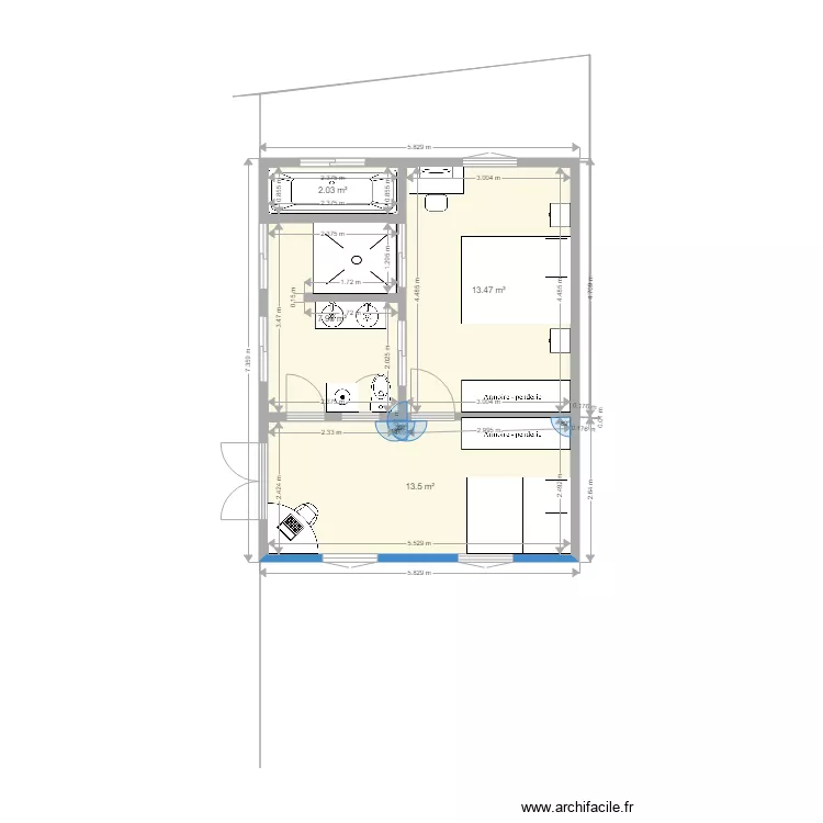 Extension SDB. Plan de Extension SDB. Plan de