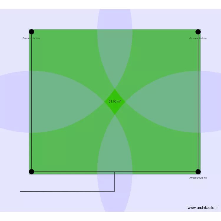 arrosage parc des princes. Plan de 