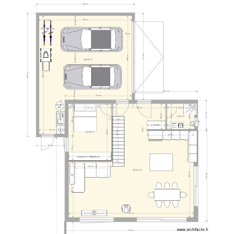 Projet rankin 2. Plan de 0 pièce et 0 m2