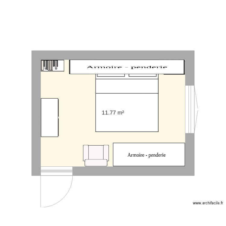 Chambre Parentale disposition 2. Plan de 0 pièce et 0 m2