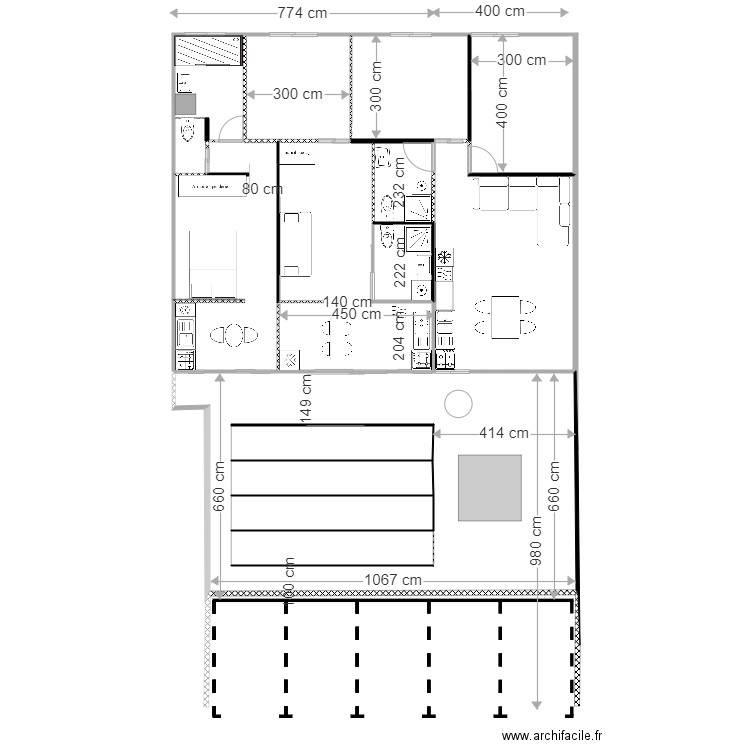 plan 3 mares4. Plan de 8 pièces et 138 m2