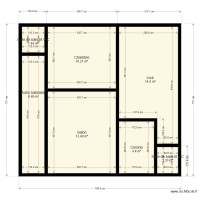 plan chambre salon