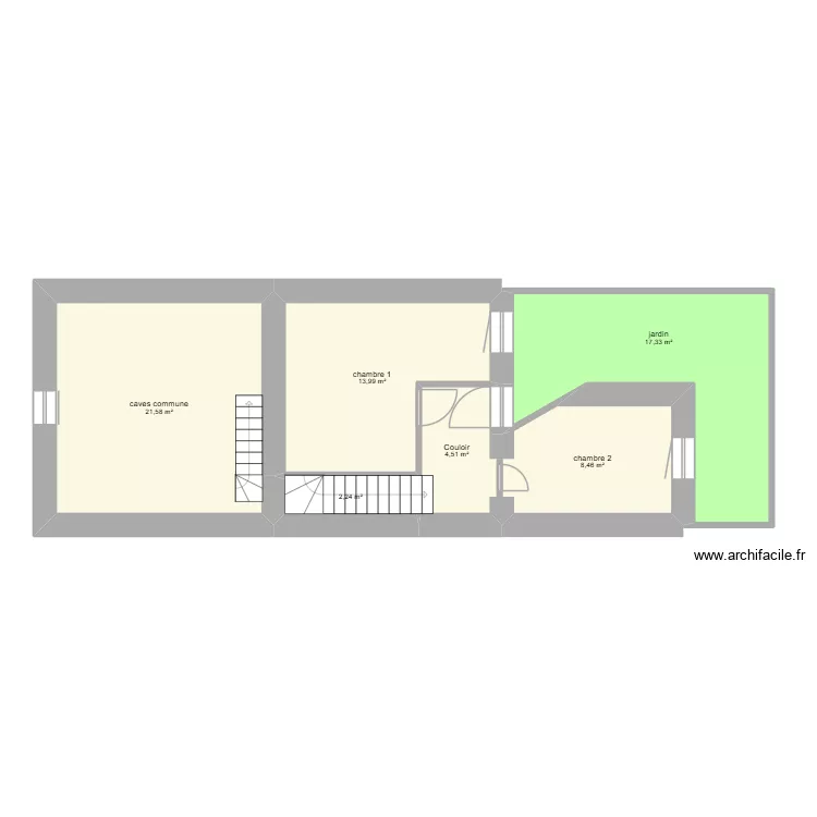 caves. Plan de caves. Plan de