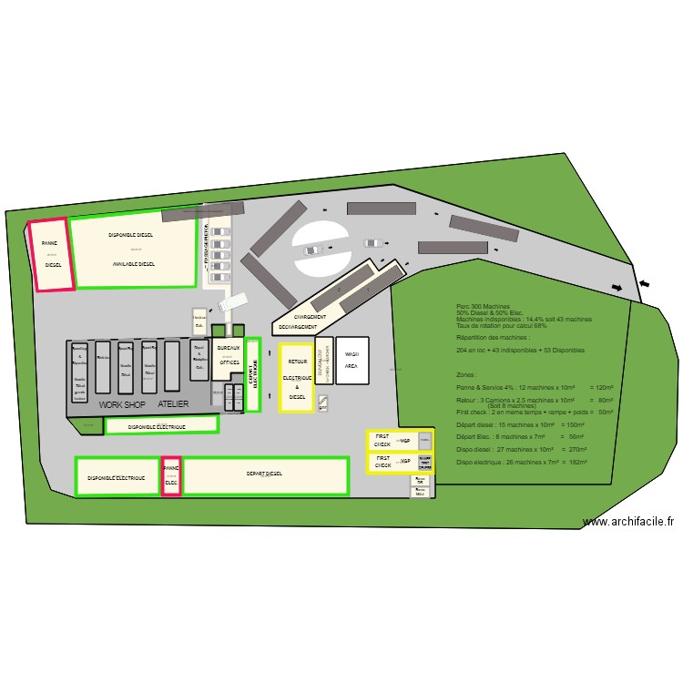 PARIS OUEST 10 2020. Plan de 0 pièce et 0 m2