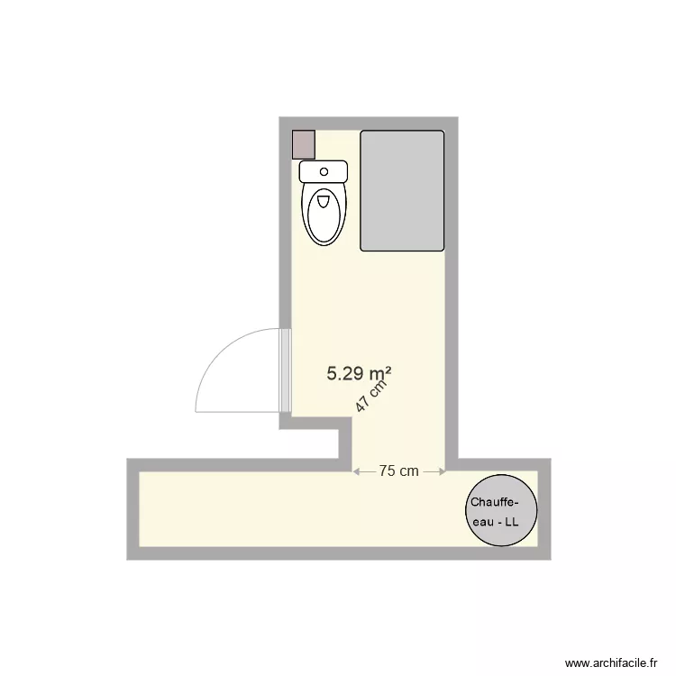 SdB Mantes 8. Plan de 