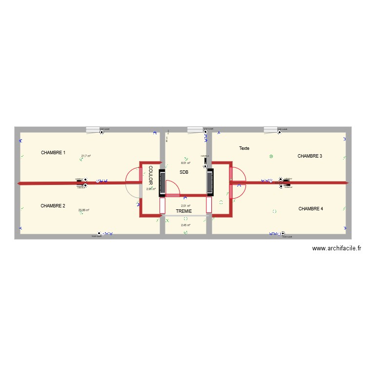 étage elec. Plan de 0 pièce et 0 m2