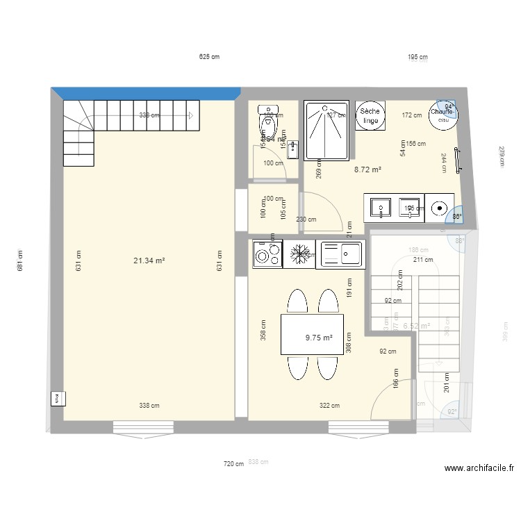 visan v3. Plan de 0 pièce et 0 m2