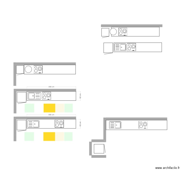 cuisine. Plan de 0 pièce et 0 m2