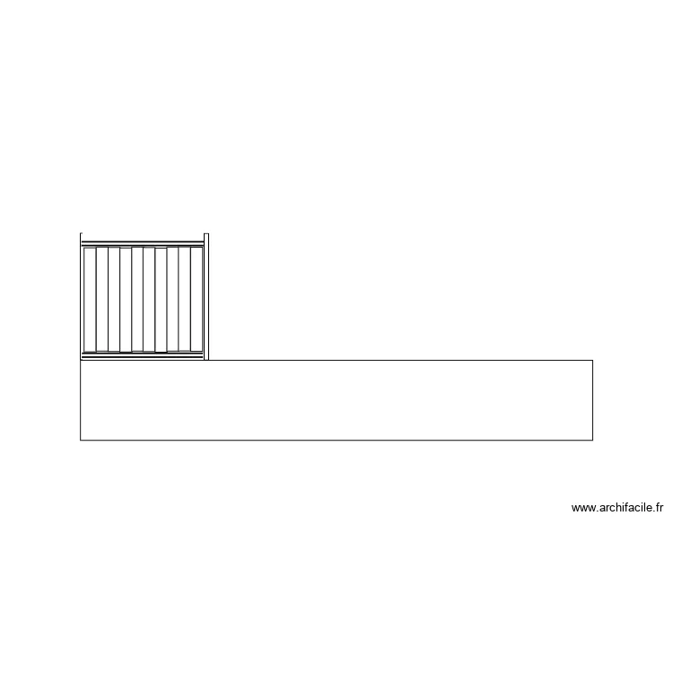 barri&egrave;re cimeti&egrave;re . Plan de 