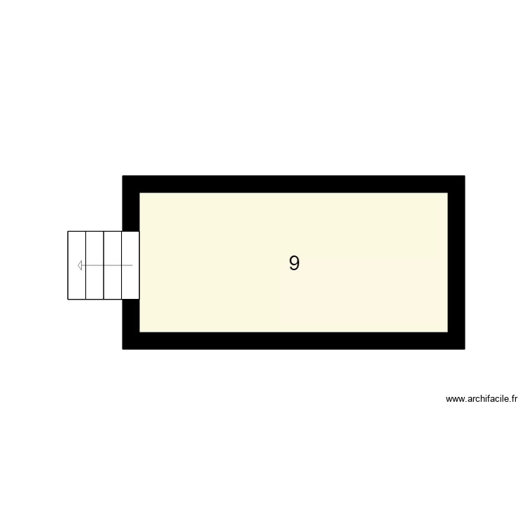 195258 L EARLU DU VIVIEE. Plan de 