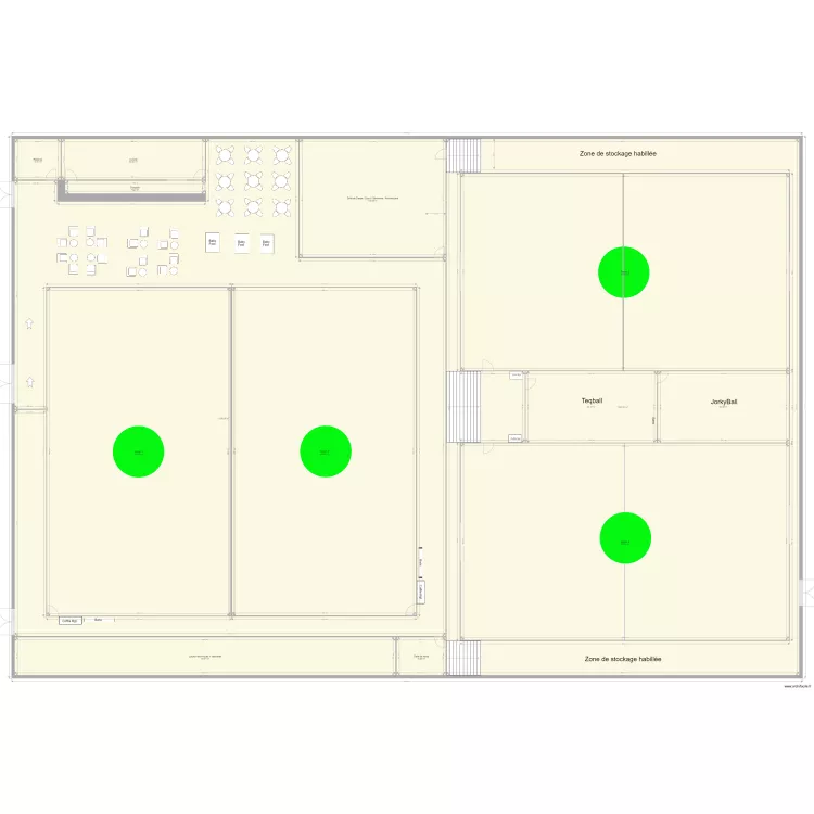 foot. Plan de foot. Plan de