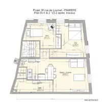 PAMIERS3 R+2 Cuisine apr&egrave;s travaux