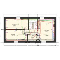 1 er etage plan vide Electricite version 5 (hotte)et chauffage sc