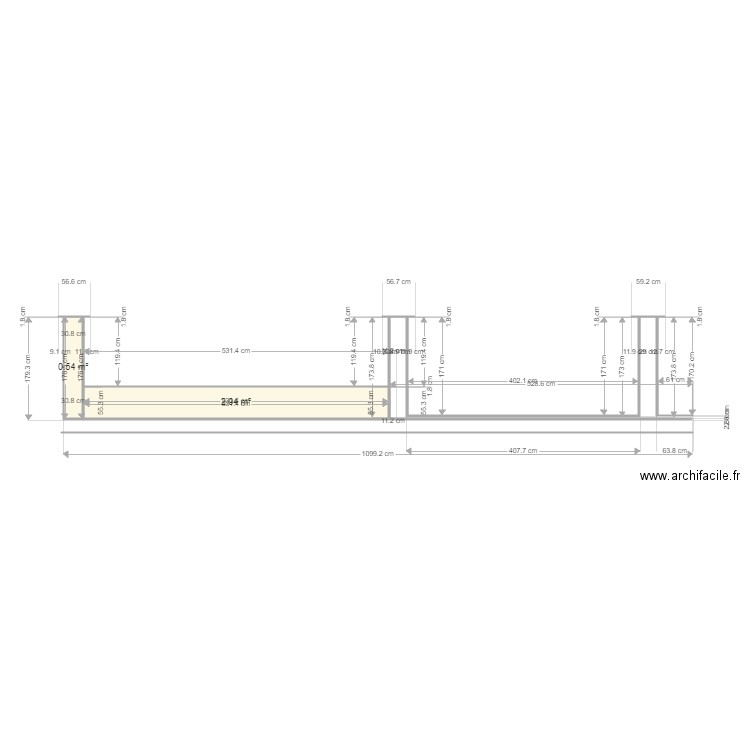 a219. Plan de 0 pièce et 0 m2