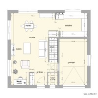 Plan maison Type 100