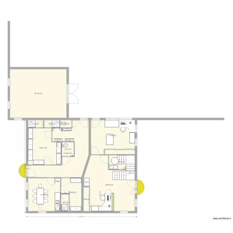  bureau bas 2. Plan de 