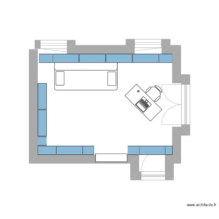 BIBLIOTHEQUEBI. Plan de 0 pièce et 0 m2