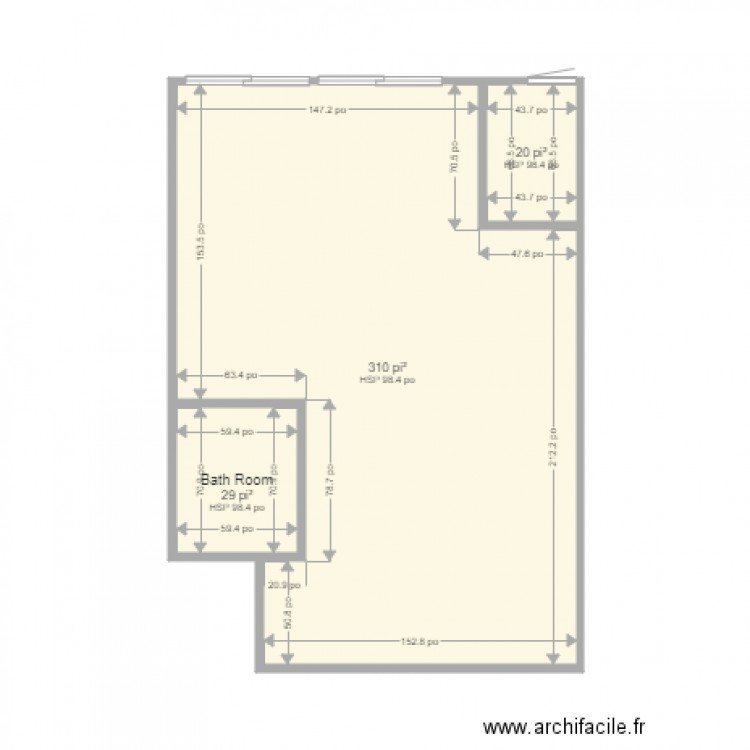 Appartement 03. Plan de 0 pièce et 0 m2
