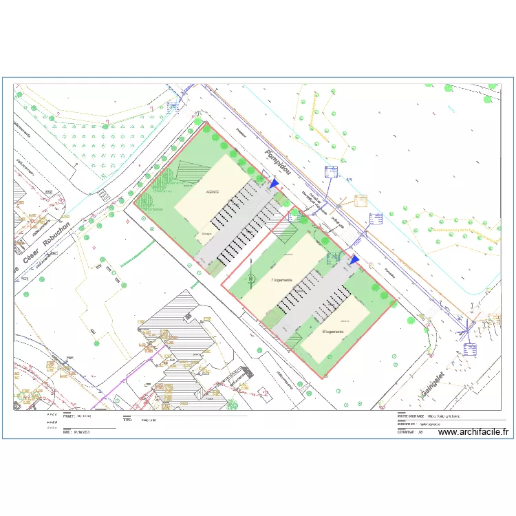 FONTENAY Moulins 544. Plan de FONTENAY Moulins 544. Plan de