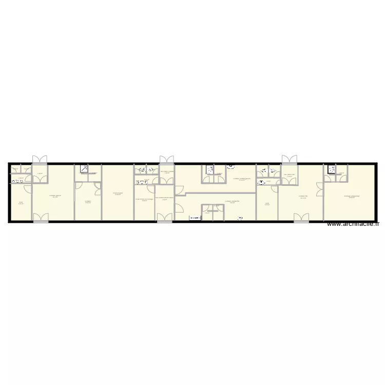 GYMNASE LEO LAGRANGE ANICHE 59580 - modif. Plan de 