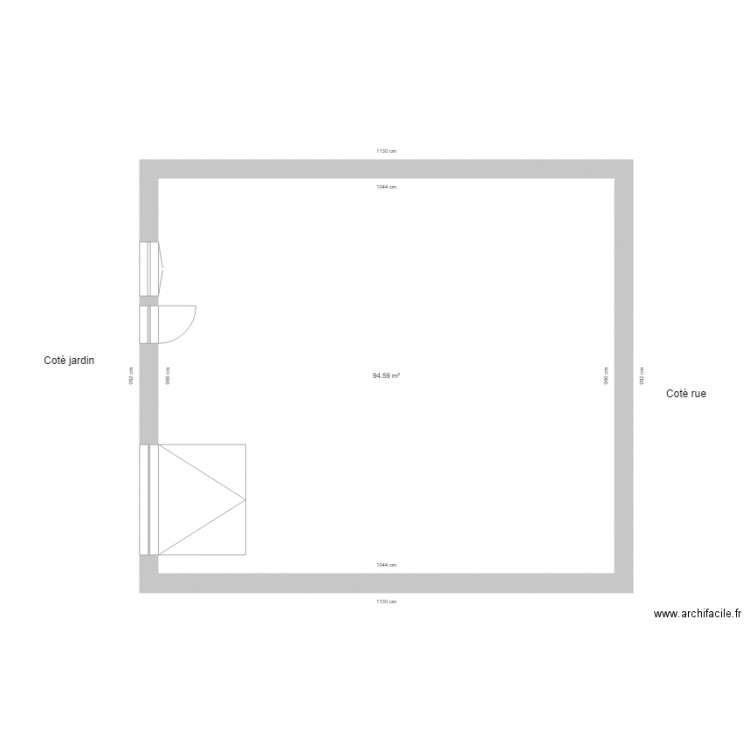 Maison Cusset. Plan de 0 pièce et 0 m2